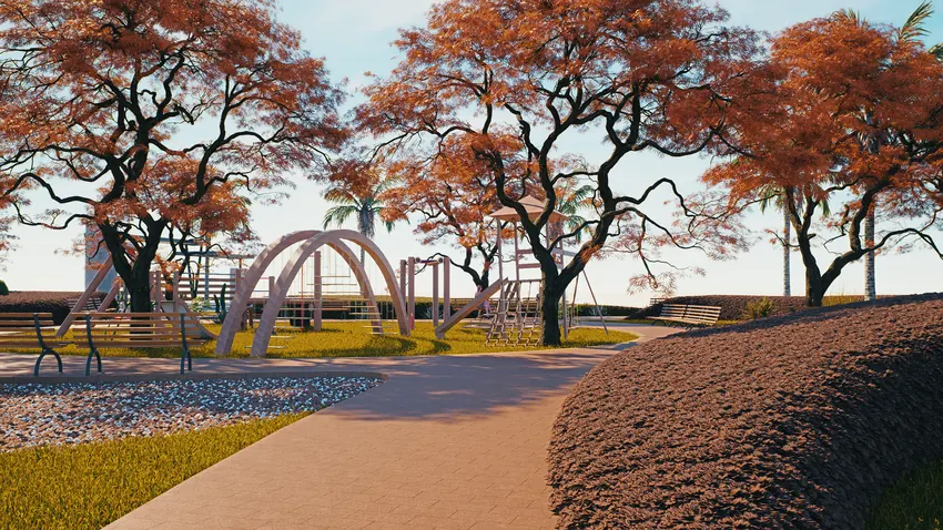 Vista 2 del proyecto Alameda Jardín Piura